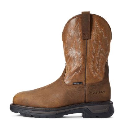 Ariat Big Rig Kahverengi Iş Ayakkabıları Erkek (40431-066)